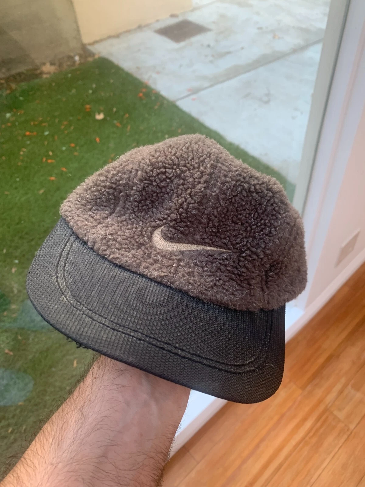 Rare Nike ACG Vintage Cap Hat Bore Fleece Quality Comfort