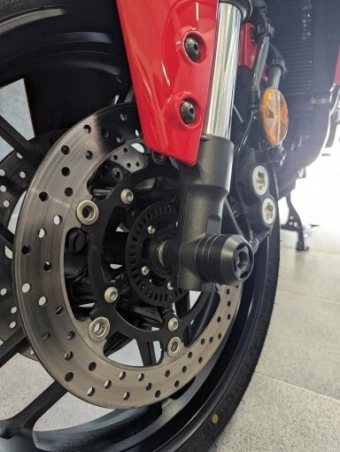 Axle Slider For MV AUGUSTA Turismo Veloce 800 14-23 Front Rear Crash Protector — 第 3/4 张图片