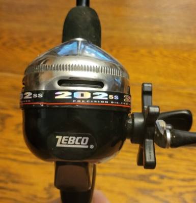 Combo Zebco Dura Action 1245SS-GWD4 562M 5 1/2' Rod 202SS Spin