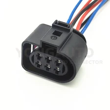 6-Pin Lambda Sensor Tail Light Connector Harness For Audi,VW,Benz 1J0 973 733