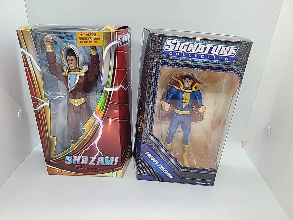 DC Universe Signature Series Shazam Freddy Freeman Figure Lot Exclusive