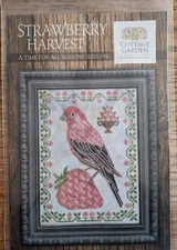 Cottage Garden Samplings "Strawberry Harvest" cross stitch chart
