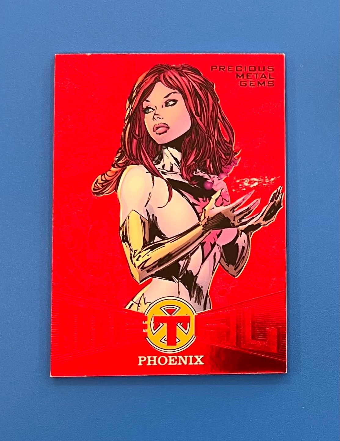 2018 Fleer Ultra X-Men Marvel Precious Metal Gems Red PMG 93/99 Phoenix