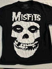 Misfits Crimson Ghost Logo Skull T Shirt Size Large Punk Danzig