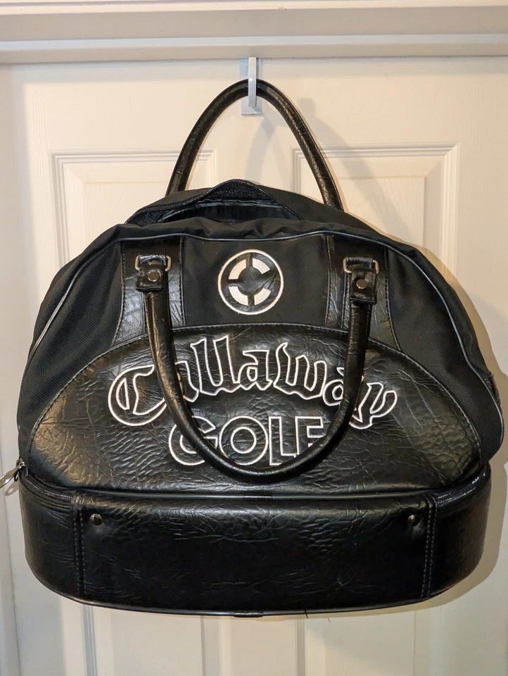 CALLAWAY Bordado Golf Cremallera Inferior Accesorio Portazapatos Bolsa de Viaje para Noche Foto 3 de 4