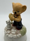 Flambro Music Box Koala Plays Song "Talk With the Animals" Kitten Tamberine VNTG — photo 2