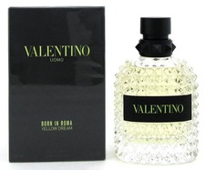 Valentino Uomo Born In Roma Yellow Dream 3.4 oz. EDT Spray for Men in Sealed Box