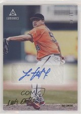 2020 Panini Chronicles Luminance Auto Gold 34/99 Luis Ortiz #LA-LO Auto 04sb