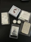 Golden State Mint 1 Troy oz .999 Fine Silver Bar Silver Bullion Ingot, misc inc
