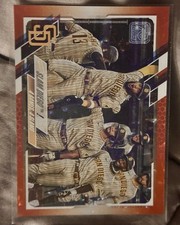 2021 Topps - SLAM DIEGO Fernando Tatís Jr. #323 Orange /299 - PADRES - CHECKLIST