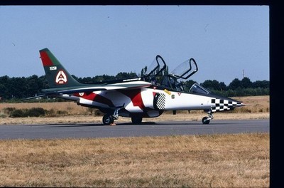 BB087 ORIGINAL K64 SLIDE: Portugese AF Alpha Jet 15250 Asas de Portugal