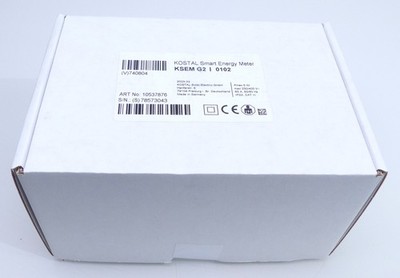 Kostal Smart Energy Meter KSEM G2 0102 10537876 Energiezähler NEU #KD