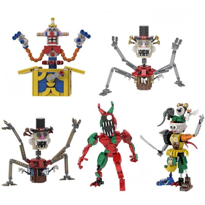 Game FNAF Boss Building Blocks Five Nights at Freddy's DIY Model