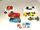 VINTAGE ( LOT OF 7 ) CORGI DIE-CAST TOY VEHICLES