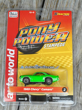 Auto World HO Scale Slot Car - 1969 Chevy Camaro X-Traction