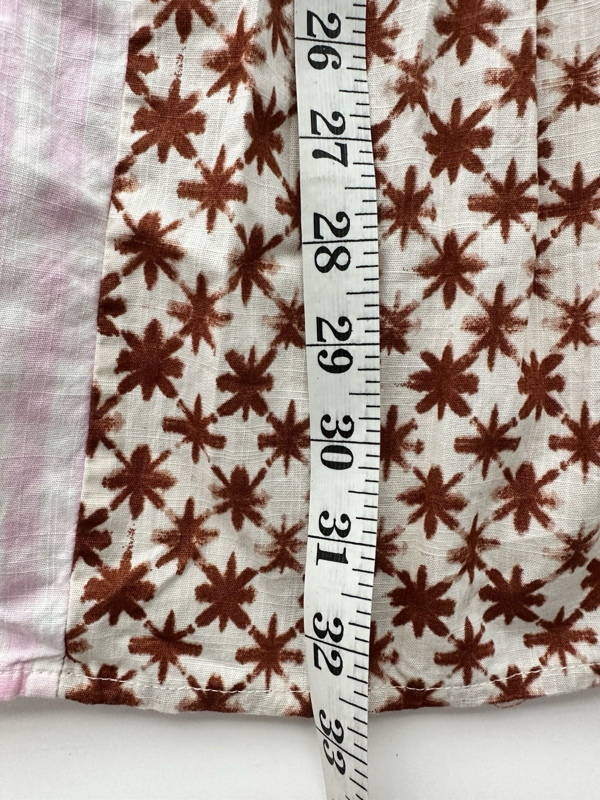 Universal Thread Patchwork Broomstick Tiered Midi… - image 3