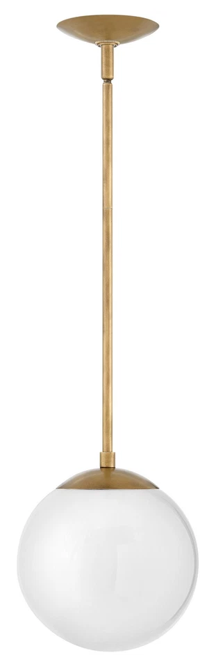 Hinkley Lighting 3747 Latón Warby Luz Única 9-1/2"W Mini Colgante Foto 3 de 4