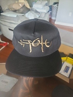 Travis Scott Utopia Embroidered Black Graphic Snapback Hat Cap One Size