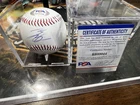 Shohei Ohtani Autographed Baseball PSA Authenticated With Sticker And Card