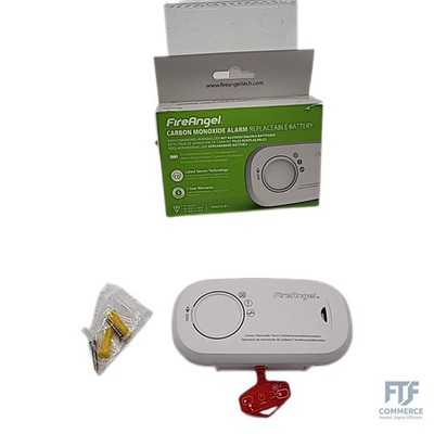 Fire Angel Kohlenmonoxidmelder und Alarm - FA3313 Sensor mit 10 Jahren Lebensdau