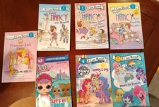 Lot Of 6-- I Can Read Level 1's Fancy Nancy/My Little Pony & A Bonus Book Of LOL