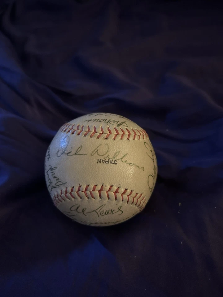 1972 Oakland A's Athletics World Series Champs Team Signed Baseball JSA COA - Image 2 of 4