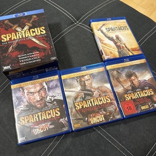 Spartacus Die Komplette Serie Uncut BluRay Box Unrated