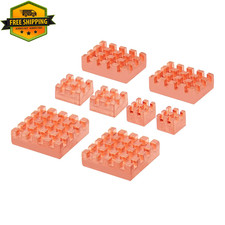 Heatsink CPU Cooler for Raspberry Pi 8PCS Copper Heatsinks with Thermal Condu