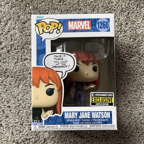 Funko Pop! Vinyl: Marvel Mary Jane Watson Entertainment Earth (Exclusive) #1260