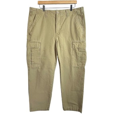Levi's XX Cargo Straight Pants Mens 38x30 Tan Khaki Utility Gorpcore Workwear