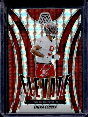 2025 Panini Mosaic Emeka Egbuka Elevate RC Mosaic Prizm Rookie #2 Buccaneers