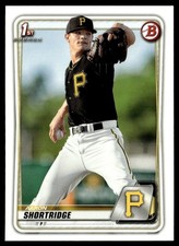 2020 Bowman Prospects Aaron Shortridge Pittsburgh Pirates #BP-9
