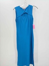 Pre-Owned BCBG Generation Blue Size Small Maxi Sleeveless Dress