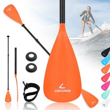 LEDONNE SUP Paddle 4-Piece Adjustable Stand Up Paddle Floating Lightweight