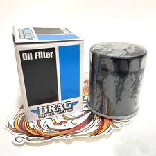 Drag Specialties Black Oil Filter Harley Sportster & EVO Big Twin  DS-275204