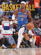 New 2026 Beckett Basketball Card Annual Price Guide #33, Shai Gilgeous-Alexander