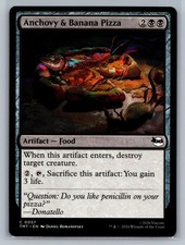 Anchovy & Banana Pizza 0057 Teenage Mutant Ninja Turtles TMT MTG NM Romanovsky