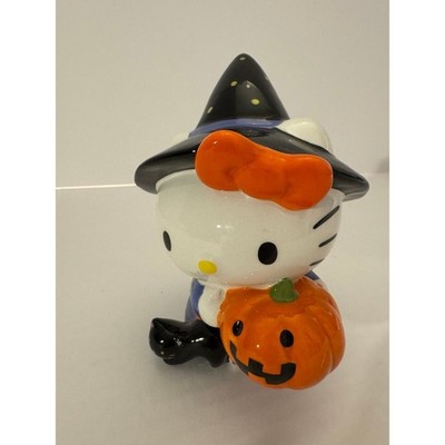 Hello Kitty Halloween Witch Ceramic Figurine