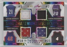 2024 Leaf ITG Used Sports Rainbow Holo Foil 8/40 Kevin Garnett Theo Ratliff 0o6m