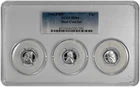 1943 P D S 1c Lincoln Steel Wheat Cent PCGS Graded MS 64 Three Coin Set