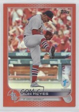 2022 Topps Series 1 1st Edition Red 10/50 Alex Reyes #47 0x5e