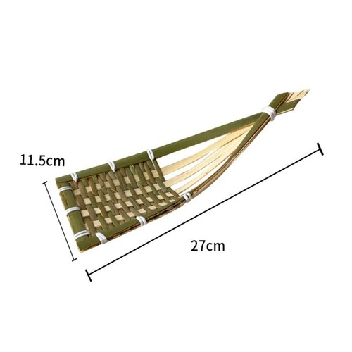 2Pcs Reusable Handheld Sushi Tray Japanese Refrigeration Plate Restaurant - Picture 2 of 12