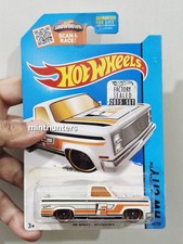 HOT WHEELS '83 CHEVY SILVERADO FRAM WHITE TOYS R US FACTORY SEALED NOT MINT
