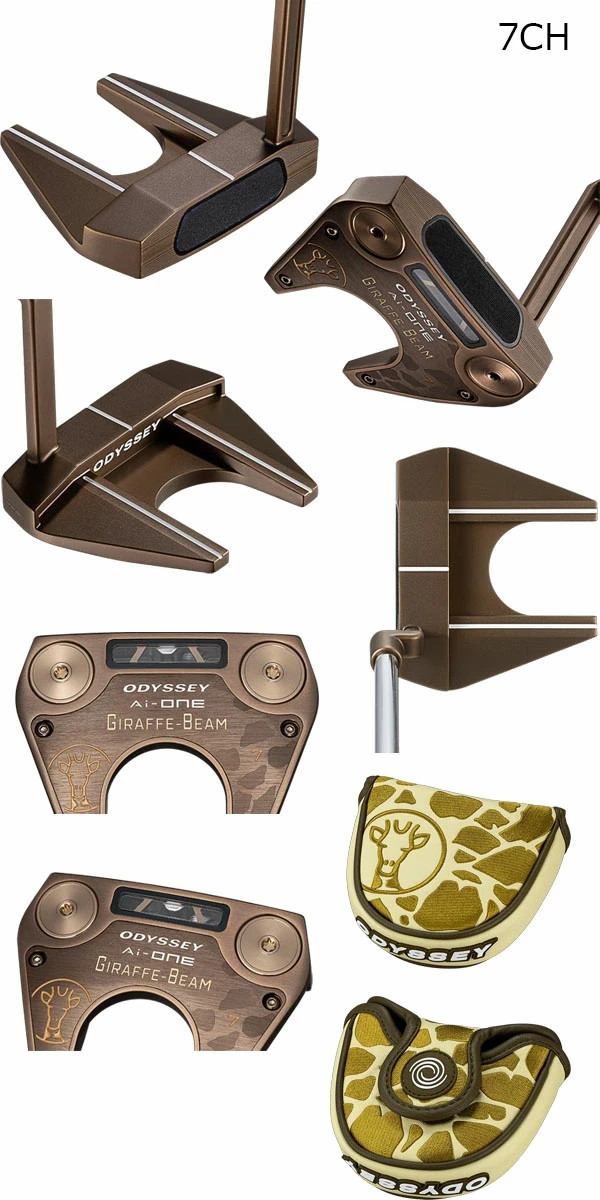 Odyssey Ai-ONE GIRAFFE BEAM Putter #7 34inch JAPAN | eBay
