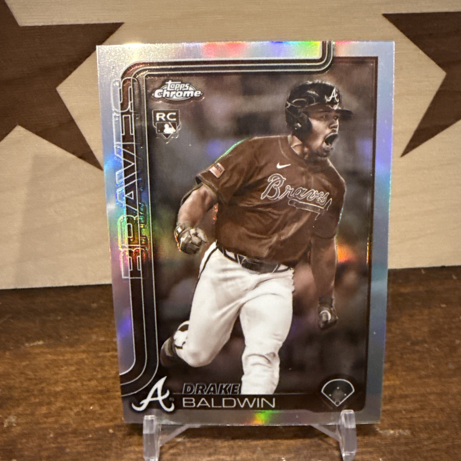 2025 Topps Chrome Update Series - Drake Baldwin #USC96 Sepia Refractor (RC)