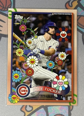 #ad #ad 🔥 2025 Topps Tokyo Series Takashi Murakami KYLE TUCKER #18 MLB Chicago Cubs $1.00