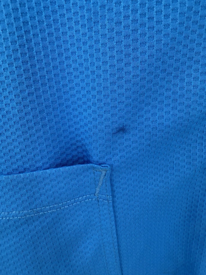 Walmart Employee Vest Women’s Small Blue Zip Up Embroidered Spark Logo Pockets - Image 4 of 4