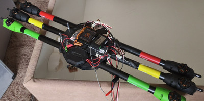 VART RC Hexacopter Chassis FPV Elektro, 450er Klasse, Modell RAX701