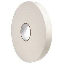 Double-Sided Foam Tape, 1 in W, 36 yd L, 1/16 in, Polyethylene Foam,