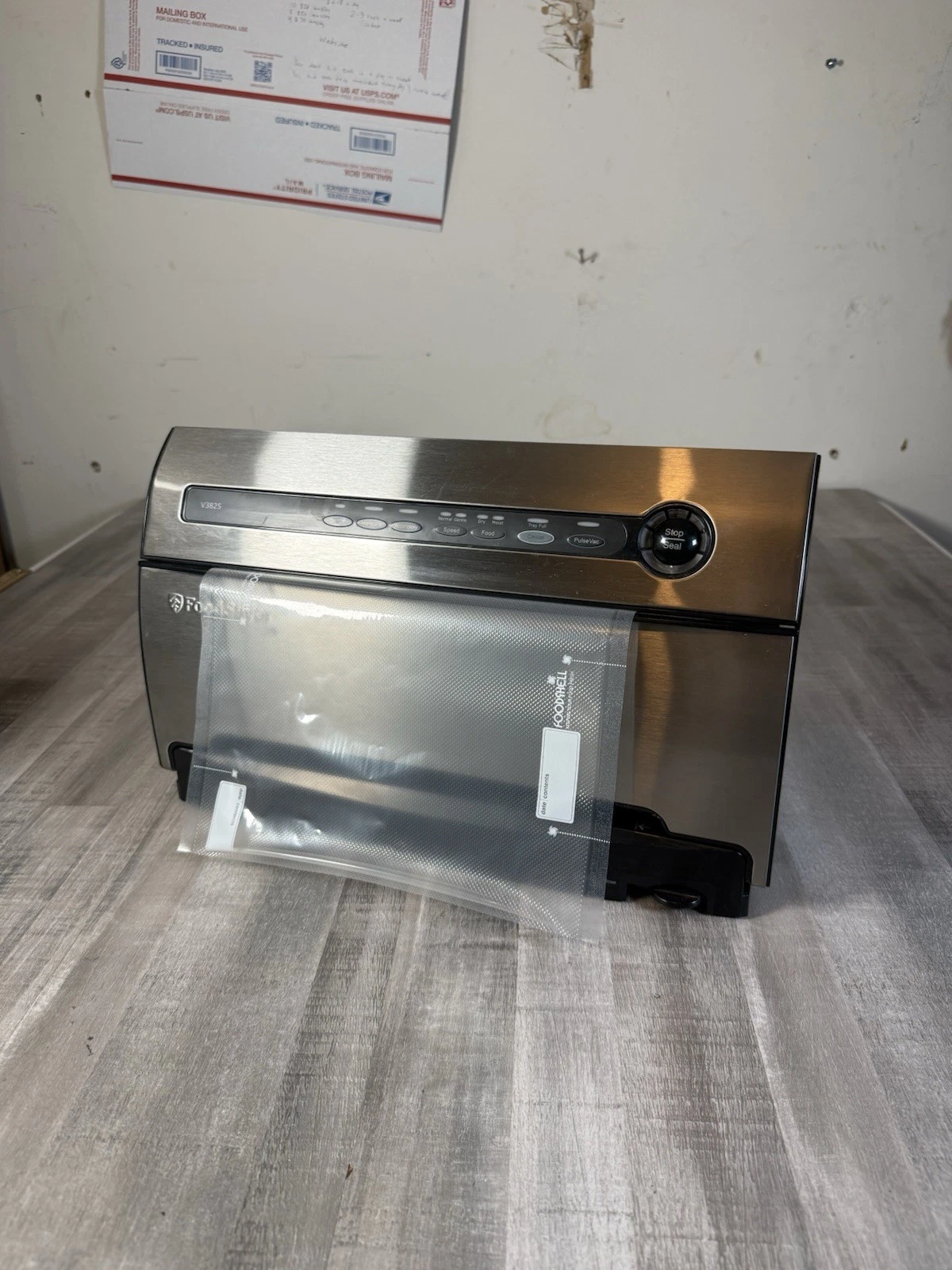 Food Saver V3825 Vacuum Sealer Stainless Steel W Bags
